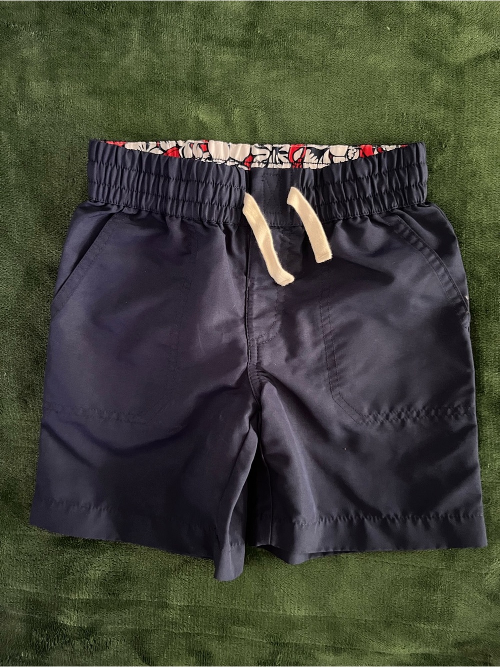 Vineyard Vines Kids Navy Pull-On Shorts with Drawstring